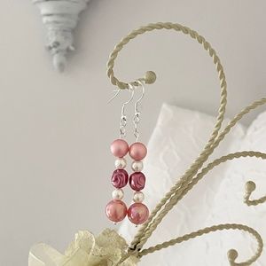 Pearl Dangle Earrings